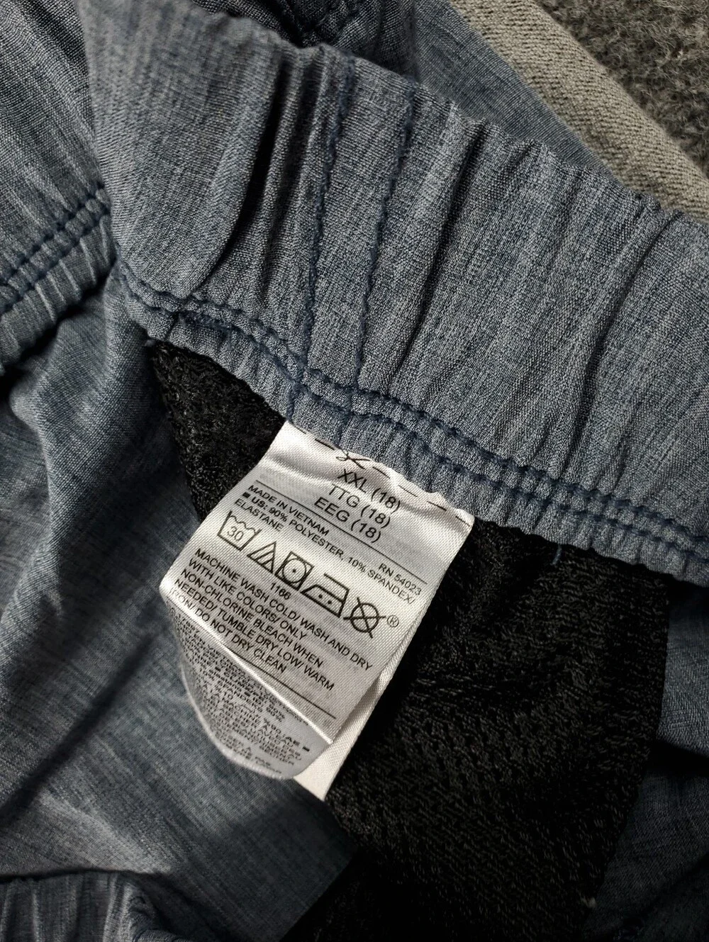 Old Navy Youth Boys 2XL Jogger Shorts Lot Of 2 Gray Drawstring Elastic Waist
